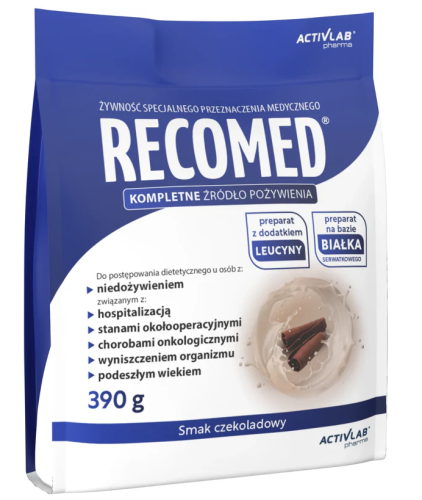 Recomed smak czekoladowy (390g folia)  Activlab