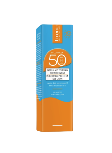 Lirene Nawilżający chronny krem do twarzy SPF50+ 40ml