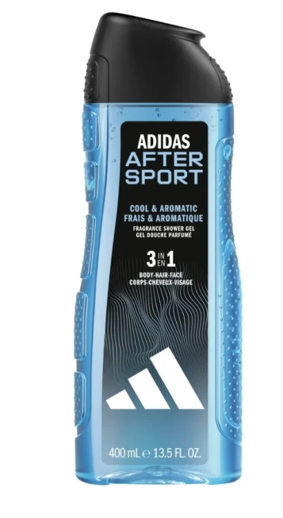 ADIDAS After sport Żel pod pysznic 3w1 dla mężczyzn 400ml