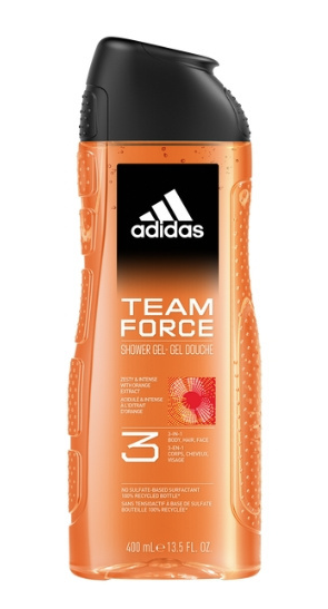 ADIDAS Team force Żel pod prysznic 3w1 dla mężczyzn 400ml