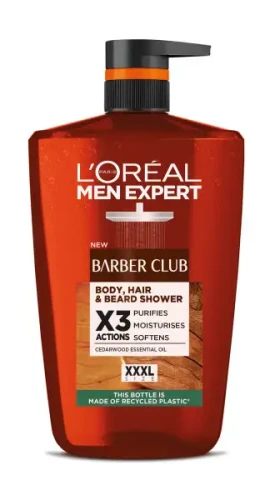 L'Oréal Men Expert Barber Club X3 Żel pod prysznic XXXL 1l