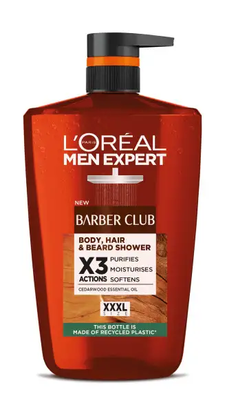 L'Oréal Men Expert Barber Club X3 Żel pod prysznic XXXL 1l