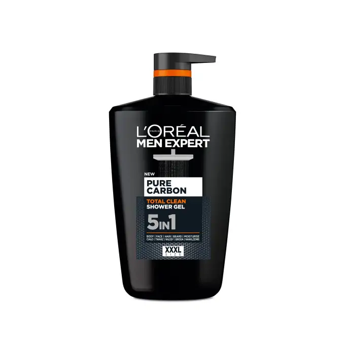 L'Oréal Men Expert Pure Carbon 5W1 Żel pod Prysznic XXXL 1l