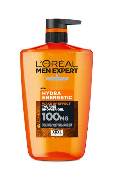 L'Oréal Men Expert Hydra Energetic Żel Pod Prysznic Z Tauryną XXXL 1l