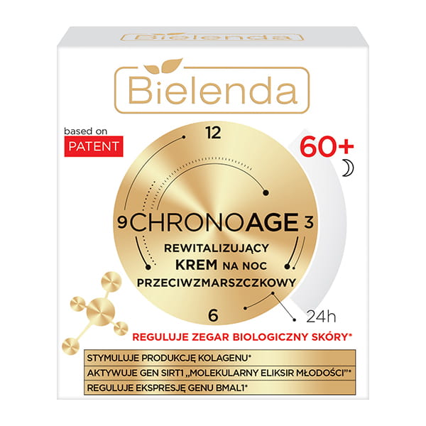 Bielenda Rewitalizujący krem przeciwzmarszczkowy 60+ na noc