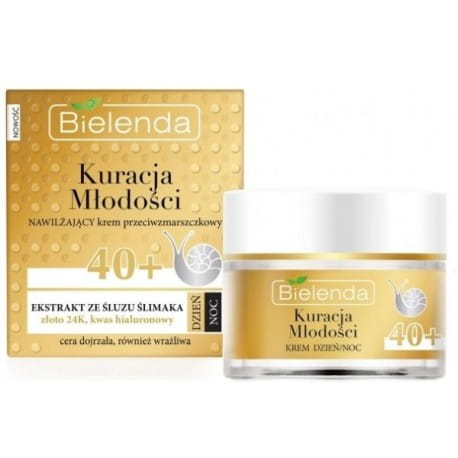 Bielenda Nawilżający krem przeciwzmarszczkowy 40+ dzień/ noc