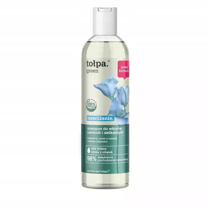 Tołpa Green Nawilżanie Szampon Do Włosów Cienkich I Delikatnych 300ML
