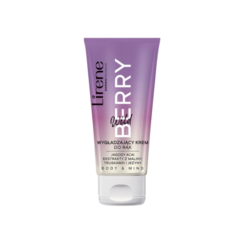 Lirene Body & Mind Wygładzający Krem do rąk Wildberry