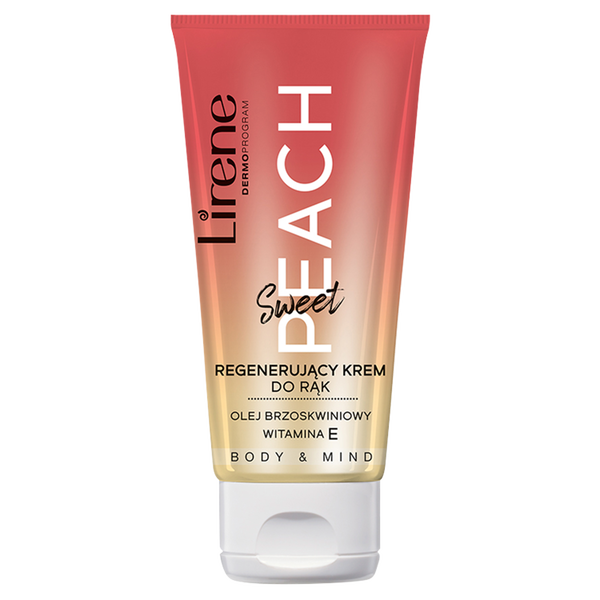 Lirene Body&Mind Sweet Peach Regenerujący Krem Do Rąk 50ML