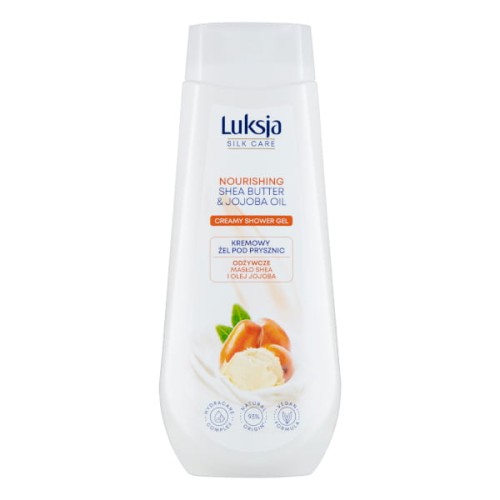 Luksja Silk Care Kremowy Żel pod Prysznic Masło Shea i Olej Jojoba 500ML
