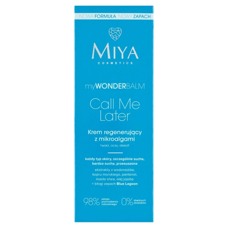 Miya myWONDERBALM Call Me Later - Krem regenerujący z mikroalgami 75ml
