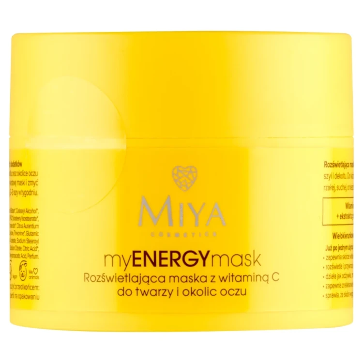 Miya myENERGYmask - Rozświetlająca maska z wit. C 50ml