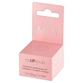 Miya MyLIPscrub Naturalny Peeling do ust z Olejkami i Masłem Mango 10g