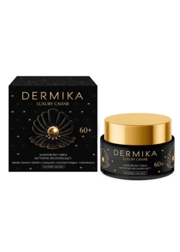 Dermika Luxury Caviar Kawiorowy Krem ujędrniający 60+ dzień/noc 50ml