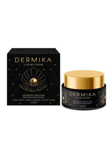Dermika Luxury Caviar Kawiorowy Krem-elixir przeciwzmarszkowy na noc 50ml