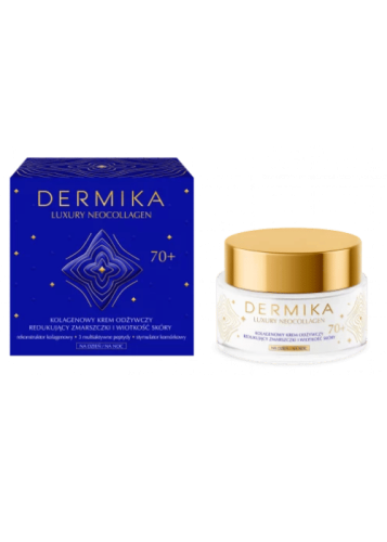 Dermika Luxury Neocollagen Kolagenowy krem odżywczy 70+ na dzień i na noc 50ml