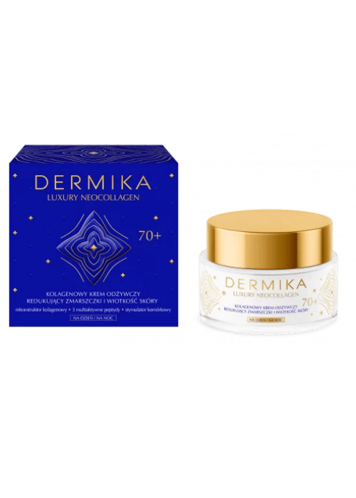 Dermika Luxury Neocollagen Kolagenowy krem odżywczy 70+ na dzień i na noc 50ml