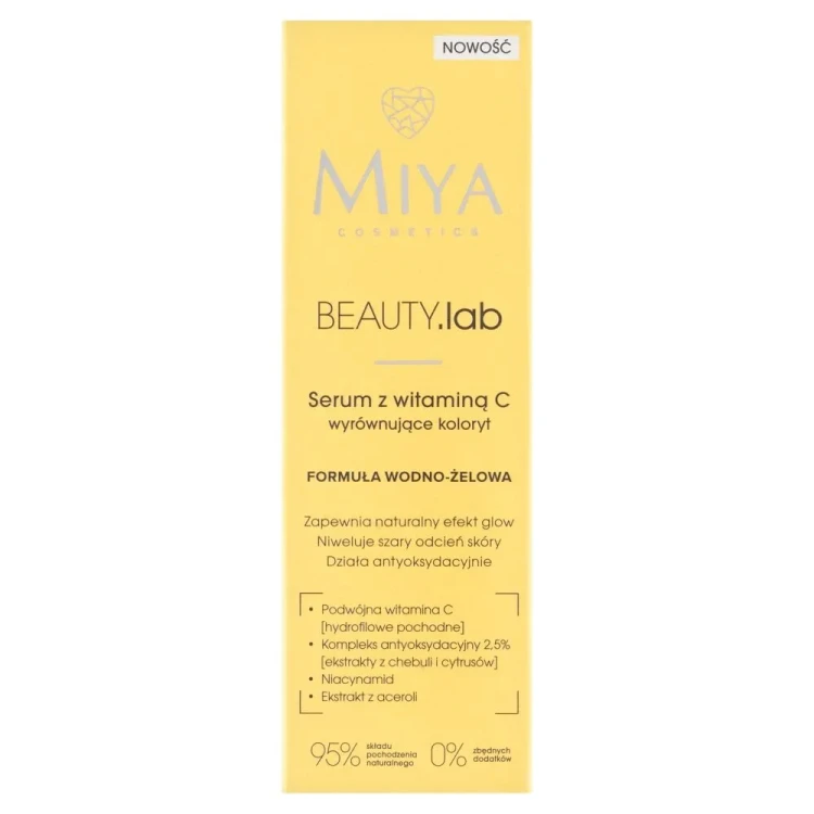 Miya BEAUTY.lab Wit.C - Serum z witaminą C wyrównujące koloryt 30ml