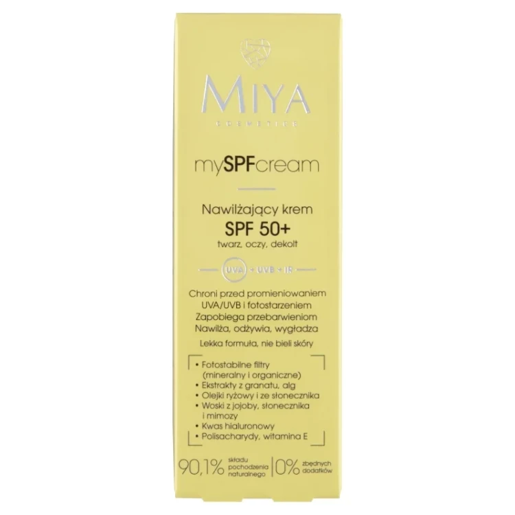 Miya MySPF Cream Nawilżający krem SPF 50+