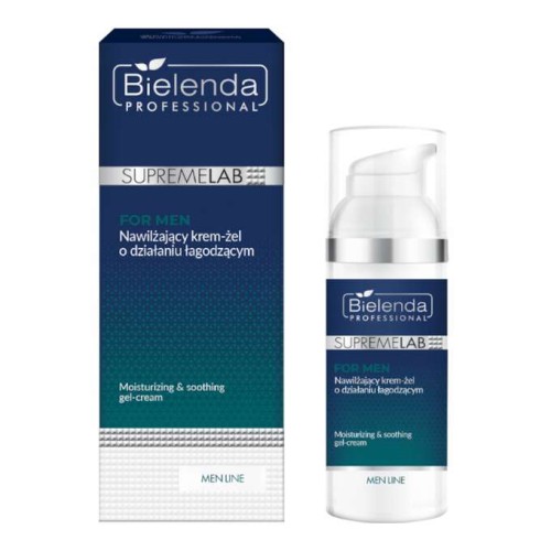 Bielenda Professional Supremelab Men Line Nawilżający krem-żel o działaniu łagodzącym