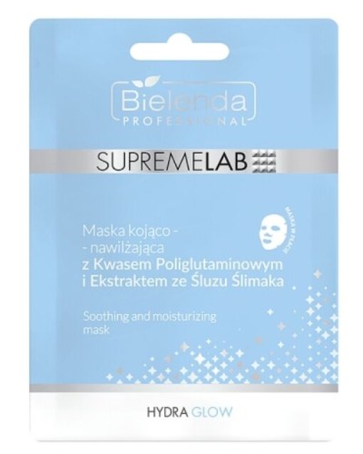 Bielenda Professional Supremelab Hydra Glow Maska kojąco-nawilżająca