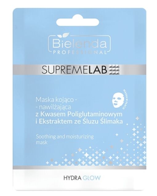 Bielenda Professional Supremelab Hydra Glow Maska kojąco-nawilżająca