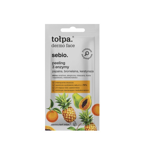 Tołpa Dermo Face Sebio Peeling Złuszczający 3 Enzymy 8ML