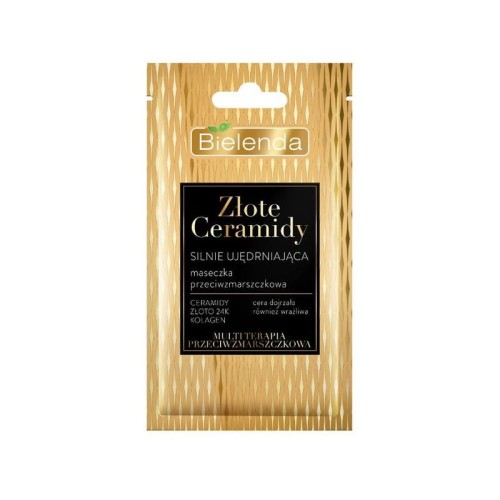 Bielenda Złote Ceramidy Silnie ujędrniająca maseczka przeciwzmarszczkowa