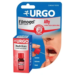 Urgo - afty i drobne rany w jamie ustnej