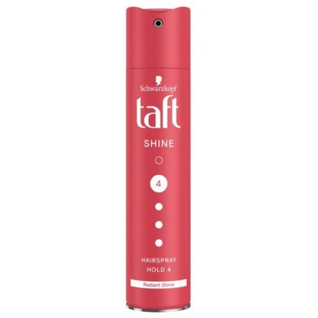 Taft Shine 4 Lakier do Włosów Utrwalenie i Połysk 250ML