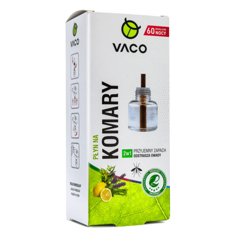 VACO ECO Wkład - Płyn na komary, meszki i muszki (Citronella) - 45 ml