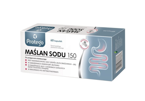 Protego Maślan Sodu 150  60 kaps.