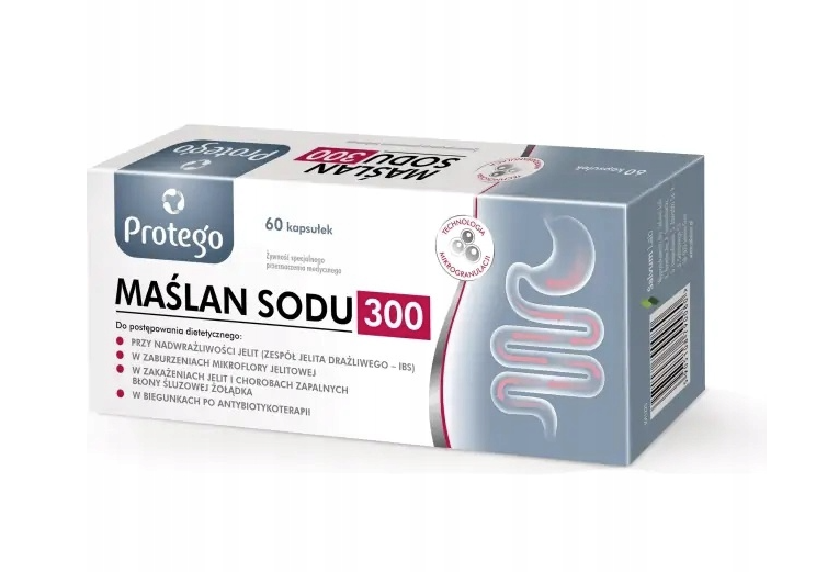 Protego Maślan Sodu 300  60 kaps.