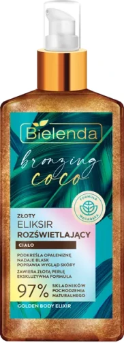 Bielenda Bronzing Coco Złoty Eliksir Rozświetlający do Ciała 150ml