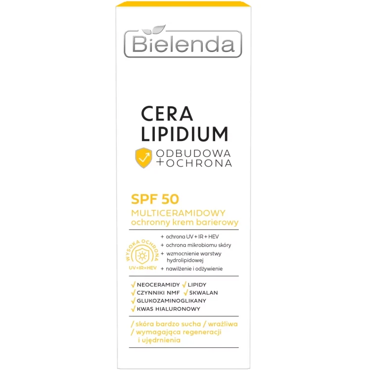 Bielenda Multiceramidowy ochronny krem barierowy SPF50