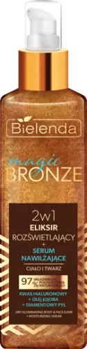 Bielenda Eliksir Rozświetlający Ciało i Twarz 2W1 MAGIC BRONZE, 150 ml