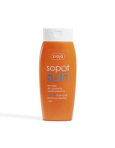 Ziaja Sopot Sun Emulsja do opalania wodoodporna SPF20 150ml