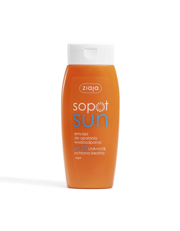Ziaja Sopot Sun Emulsja do opalania wodoodporna SPF20 150ml