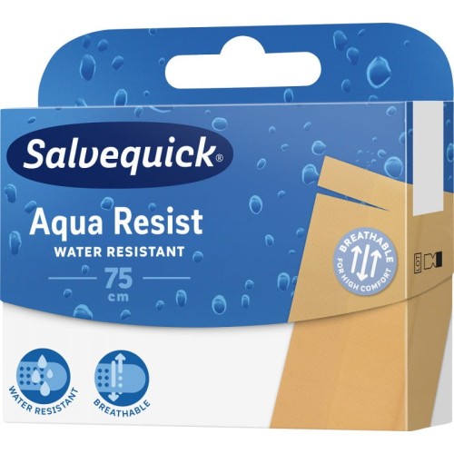 Salvequick Plastry Aqua Resist wodoodporne 75 cm