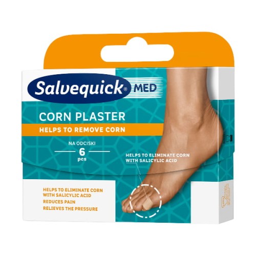 Salvequick Plastry Corn na odciski 6 szt.