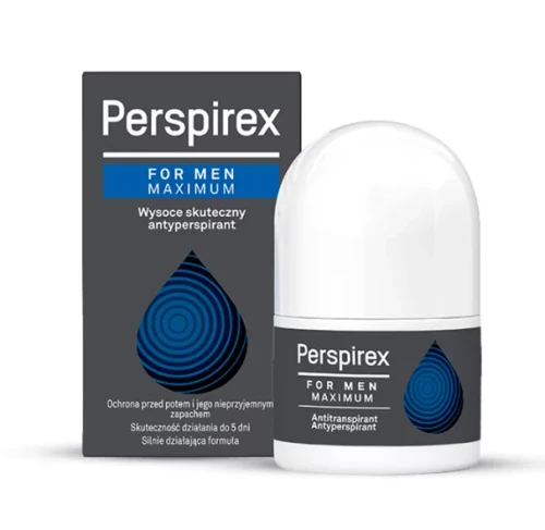 Perspirex Men Maximum, wysoce skuteczny antyperspirant, roll-on