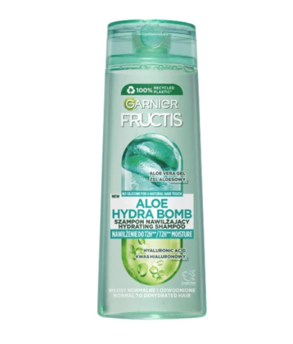 Garnier Fructis Aloe Hydra Bomb Szampon wzmacniający do włosów odwodnionych 400 ml