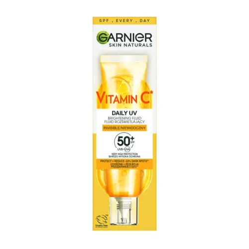 Garnier Skin Naturals Vitamin C UV Daily Fluid do twarzy SPF50+ Invisible 40ml