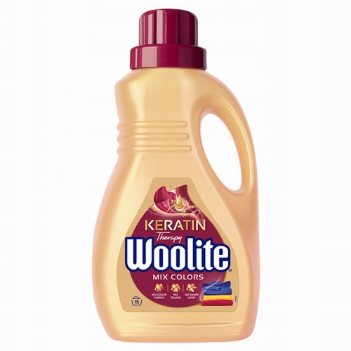 Woolite Mix Color Płyn do Prania Tkanin Kolorowych z Keratyną 900ML