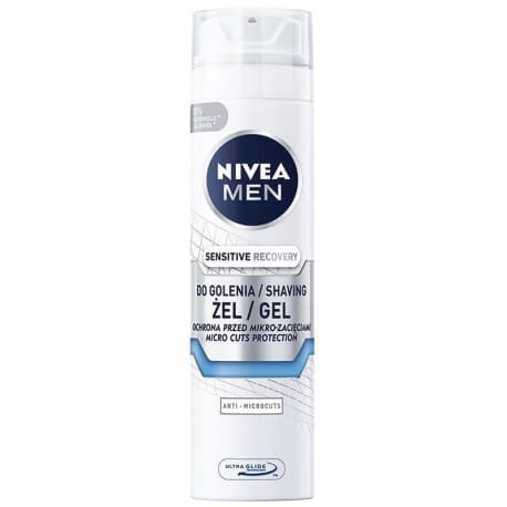 Nivea Men Sensitive Recovery Regenerujący Żel do Golenia 200ML