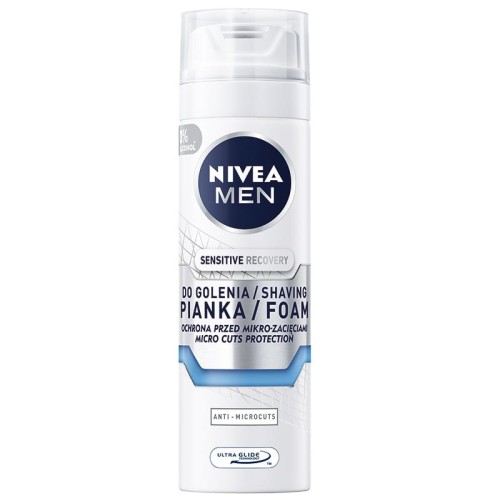 Nivea Men Sensitive Recovery Regenerująca Pianka do Golenia 200ML