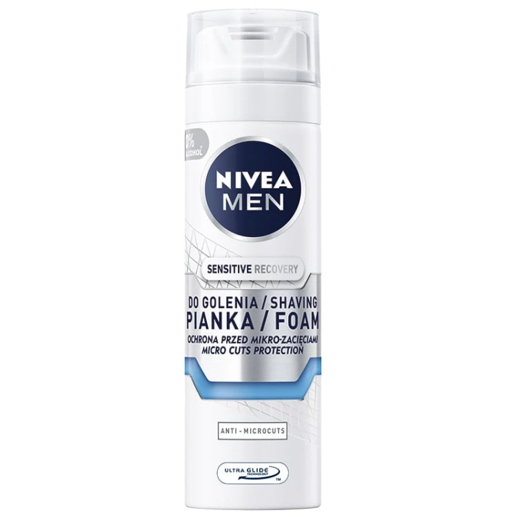 Nivea Men Sensitive Recovery Regenerująca Pianka do Golenia 200ML