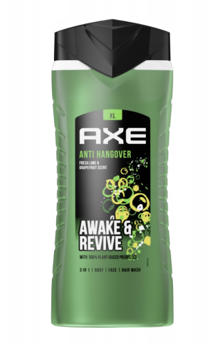 AXE Anti Hangover Żel pod prysznic 400ml