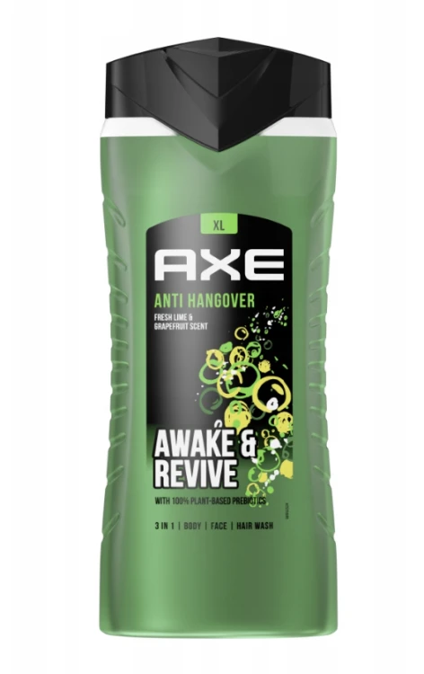 AXE Anti Hangover Żel pod prysznic 400ml