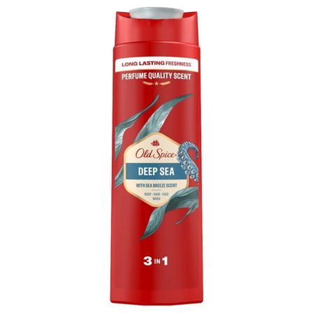 Old Spice Deep Sea Shower Gel & Shampoo For Men 400 ml